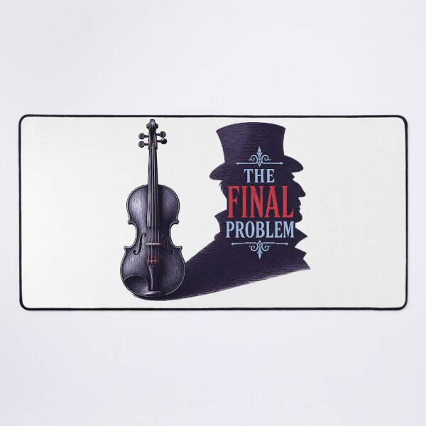 Item preview, The Final Problem: Violin and Holmes Silhouette designed and sold by Fenay Designs.