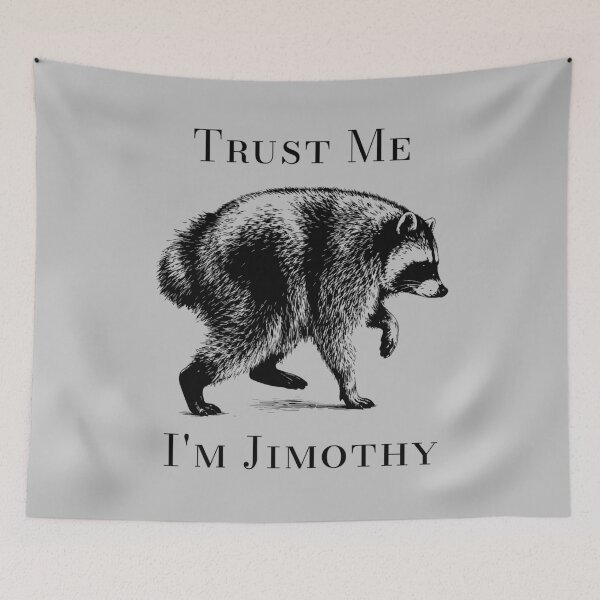 Item preview, Internet Famous Jimothy Raccoon designed and sold by merchxwear.
