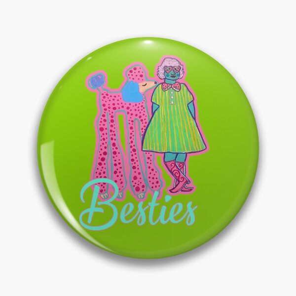 Item preview, Maximalist Poodle Lady designed and sold by Magicpoodleland.