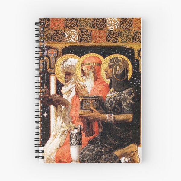 Item preview, Three Wise Men by J. C. Leyendecker - Three Wise Men Gothic Illustration Christian Art Lovers designed and sold by RickE.