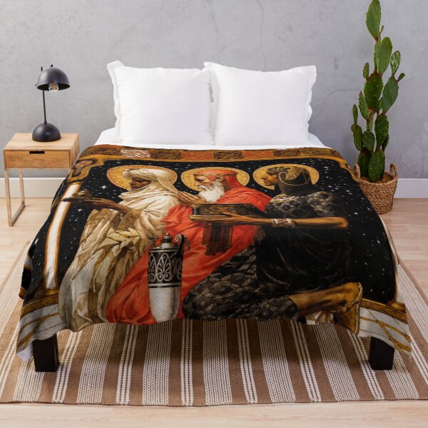 Item preview, Three Wise Men by J. C. Leyendecker - Three Wise Men Gothic Illustration Christian Art Lovers designed and sold by RickE.