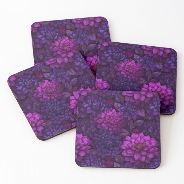 Item preview, Petaled Dahlias Texture  - Retro Flower Floral  - Valentine Gifts For Girlfriend designed and sold by RoyalStarsPatts.