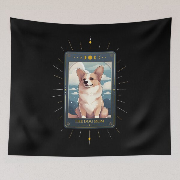 Item preview, Funny Dilute Sable Corgi Tarot Card Dog Mothers Day Mom designed and sold by rafaeltto.