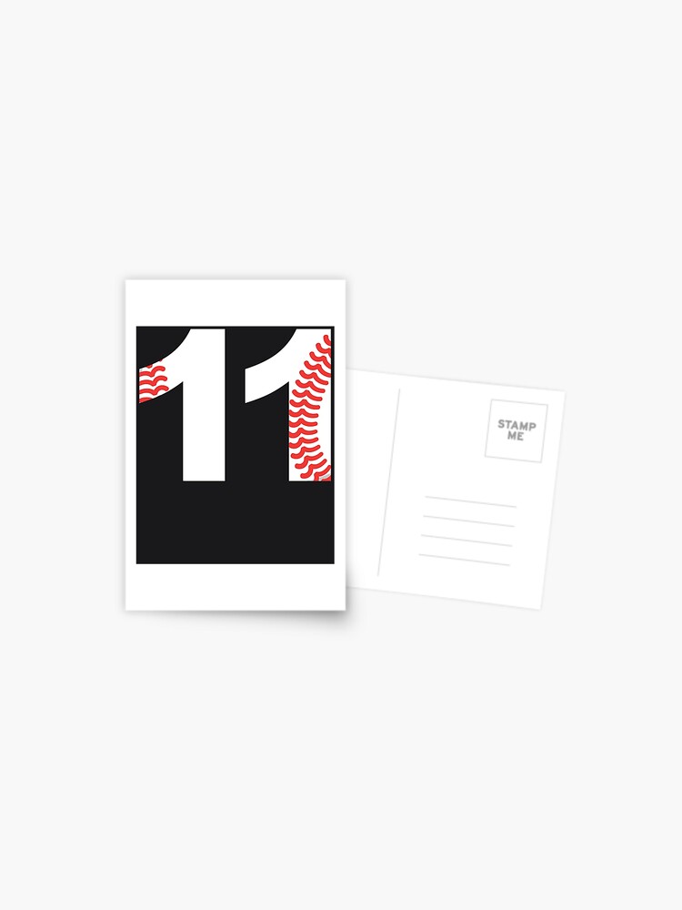 Number 11 Baseball #11 Sticker for Sale by melsens