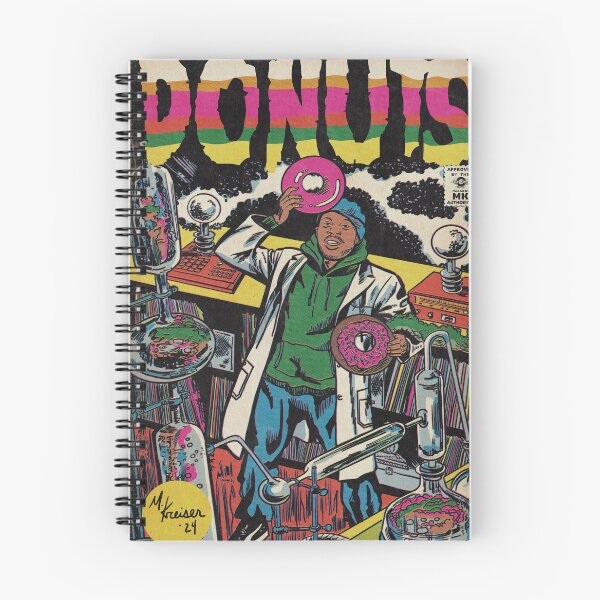 Item preview, Donuts - Hip Hop Comic Parody designed and sold by FineArtofMK.