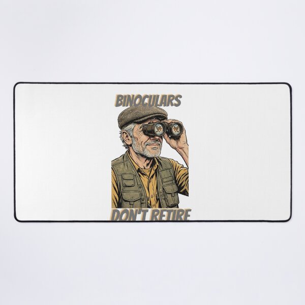 Item preview, Binoculars Don't Retire People Do - Funny Birdwatching Retirement Birdwatching Grandpa designed and sold by Neurospicy Trolls.