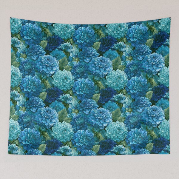 Item preview, Delicate Dahlias Print  - Birthday Flower Pattern  - Valentine Gifts For Husband designed and sold by RoyalStarsPatts.
