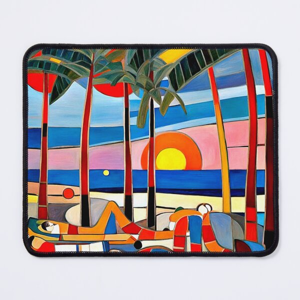 Item preview, Sunbathing at sunset designed and sold by George Hutton Hunter.