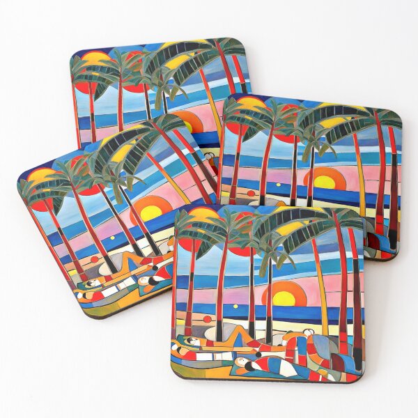 Item preview, Sunbathing at sunset designed and sold by George Hutton Hunter.