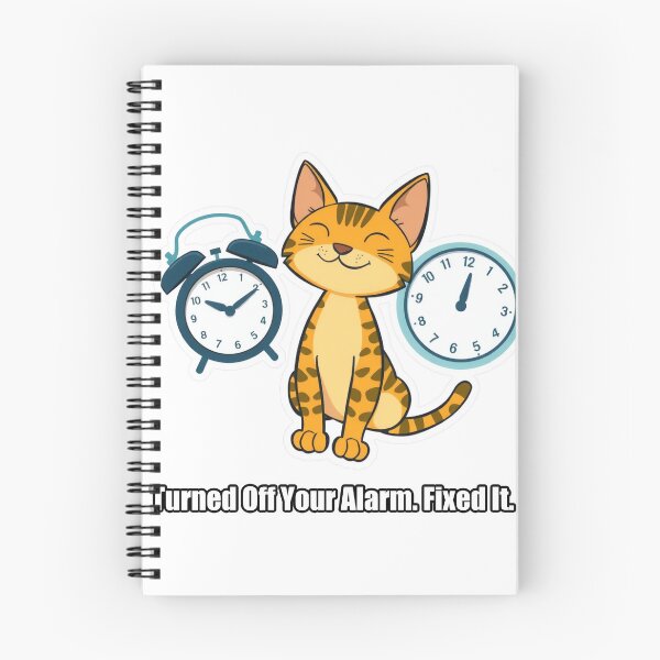 Item preview, Bengal Cat - Turned Off Your Alarm Fixed It - Funny Bengal Cat Gift designed and sold by pawdrops.