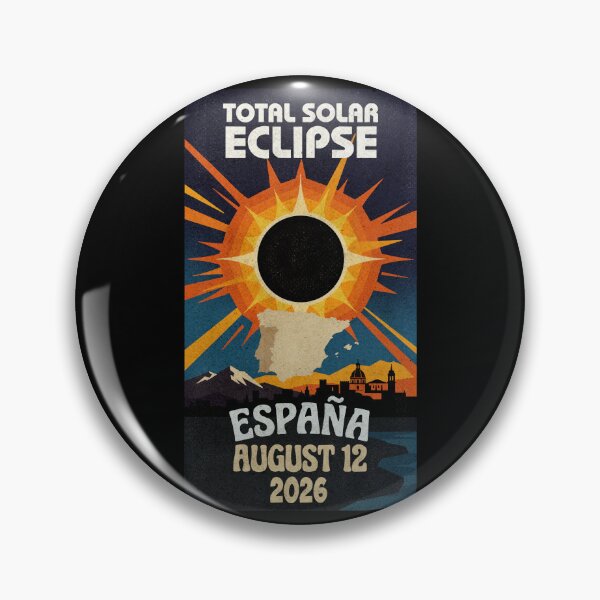 Item preview, Spain Total Solar Eclipse 2026 – Under the Shadow of the Sun designed and sold by CARPIO Creations.