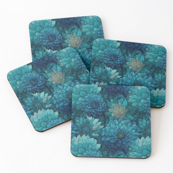Item preview, Exotic Dahlias  - Botanical Garden Pattern  - Valentine Gifts For wife designed and sold by RoyalStarsPatts.