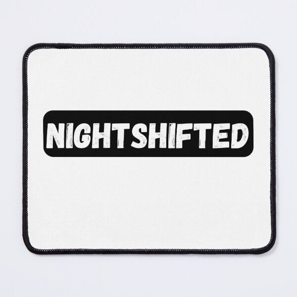 Item preview, Nightshifted Sleepless Lifestyle Typography Design designed and sold by variant designer.