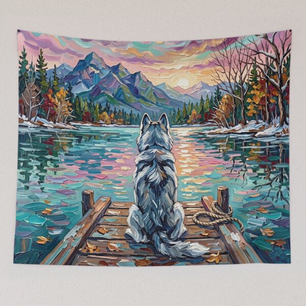 Item preview, On The Dock - Husky designed and sold by AjaTrier.