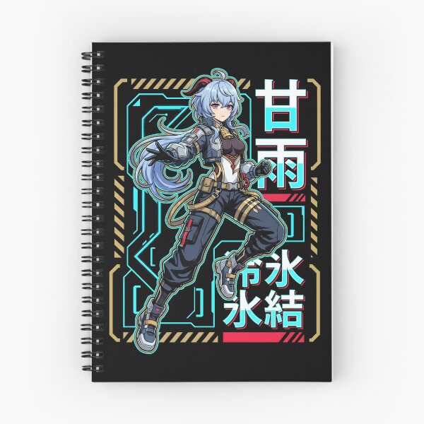 Item preview, Ganyu Genshin Impact Vector Gaming Graphic Tee designed and sold by Senpaiwaves.