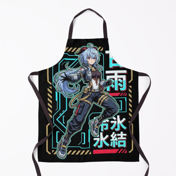 Item preview, Ganyu Genshin Impact Vector Gaming Graphic Tee designed and sold by Senpaiwaves.