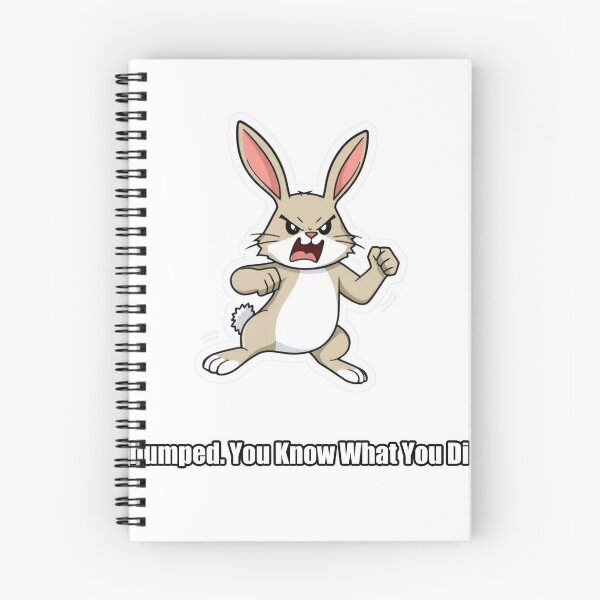 Item preview, Rabbit - Thumped You Know What You Did - Funny Rabbit Gift designed and sold by pawdrops.