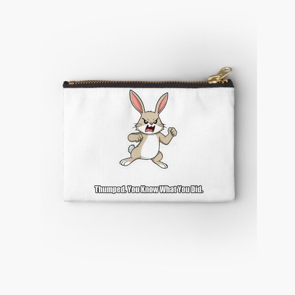 Item preview, Rabbit - Thumped You Know What You Did - Funny Rabbit Gift designed and sold by pawdrops.