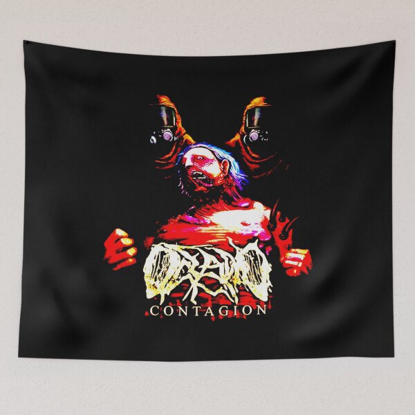 Item preview, Red Silhouette Deathcore Band designed and sold by billiasbros.