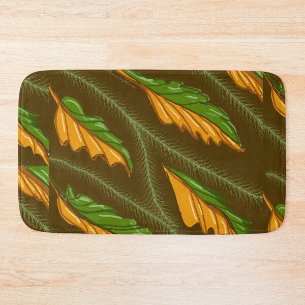 Item preview,  stylized leaves  and Pine needles designed and sold by Cloud-Siren.