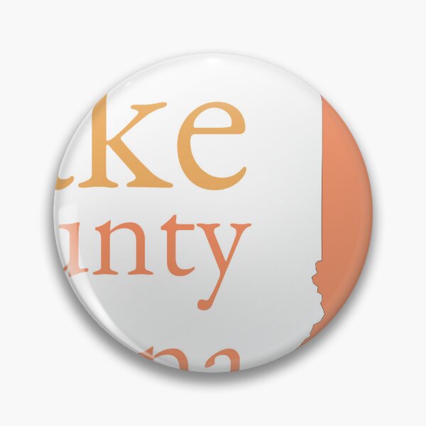 Item preview, Lake County Indiana Highlighted on State Map designed and sold by TheIconSmith.