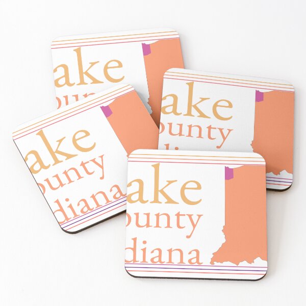 Item preview, Lake County Indiana Highlighted on State Map designed and sold by TheIconSmith.