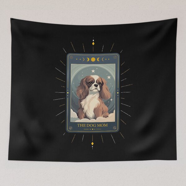 Item preview, Funny English Toy Spaniel Tarot Card Dog Mothers Day Mom designed and sold by rafaeltto.
