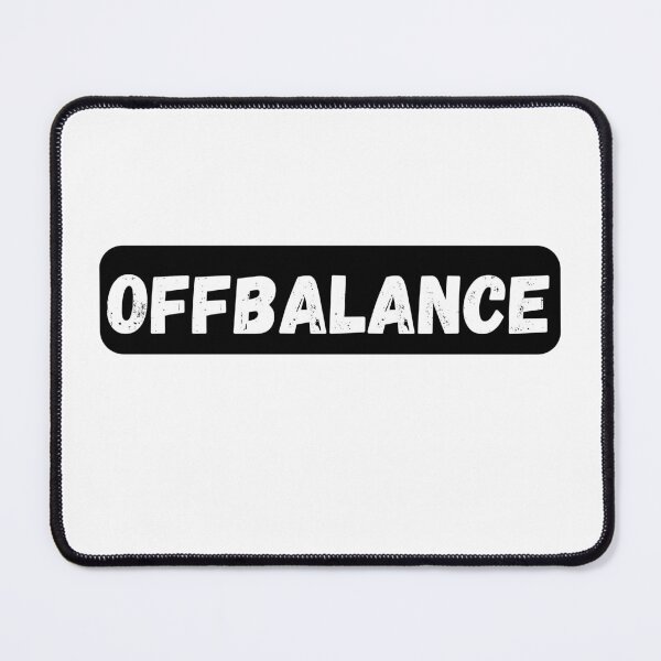 Item preview, Offbalance Chaotic Mind Typography Design designed and sold by variant designer.