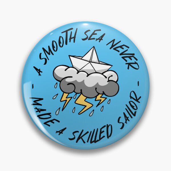 Item preview, Motivational Sailor quote designed and sold by TykeScribble.