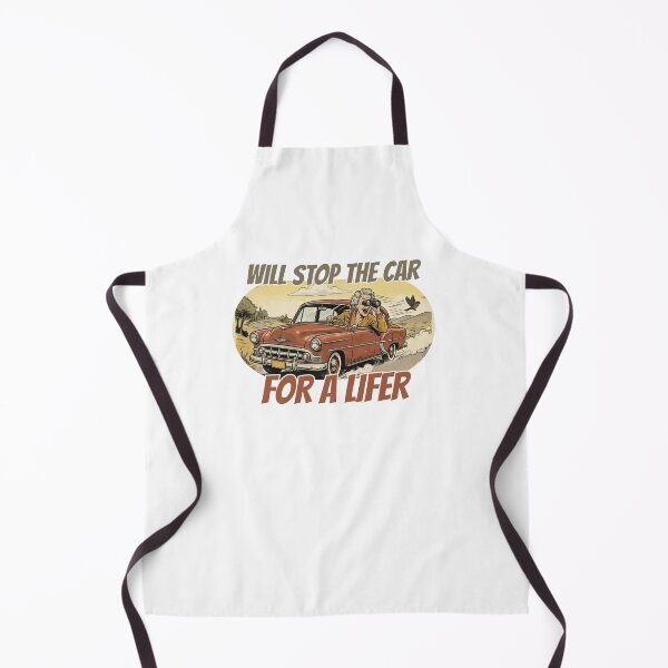 Item preview, Will Stop The Car For A Lifer - Funny Birdwatching Grandma Retro Gift designed and sold by Neurospicy Trolls.