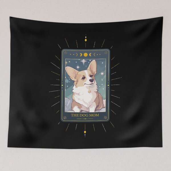 Item preview, Funny Fawn Corgi Tarot Card Dog Mothers Day Mom designed and sold by rafaeltto.