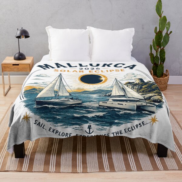 Item preview, Mallorca 2026 Solar Eclipse Sailing Adventure Travel Experience Together designed and sold by PhocoNibict.