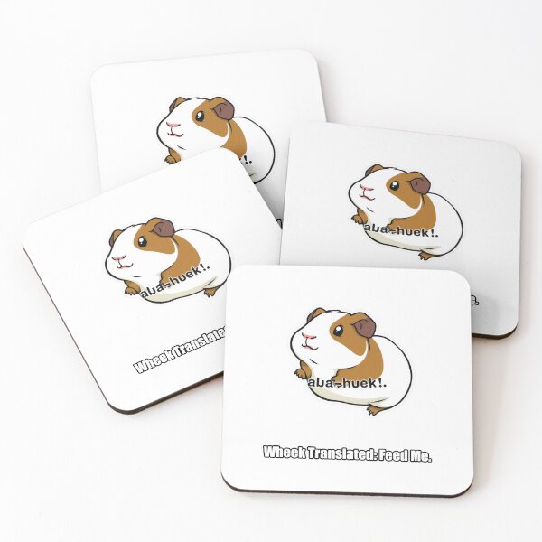Item preview, Guinea Pig - Wheek Translated Feed Me - Funny Guinea Pig Gift designed and sold by pawdrops.