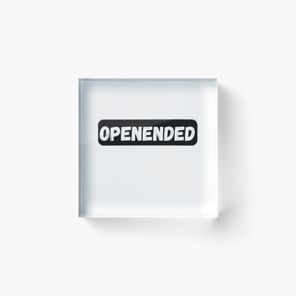 Item preview, Openended Infinite Thought Typography Design designed and sold by variant designer.