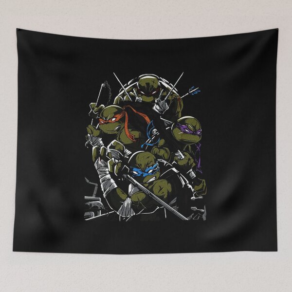 Item preview, Cowabunga High Five - Mutant Ninja Turtles Group Hug designed and sold by Krasnovaovaova.