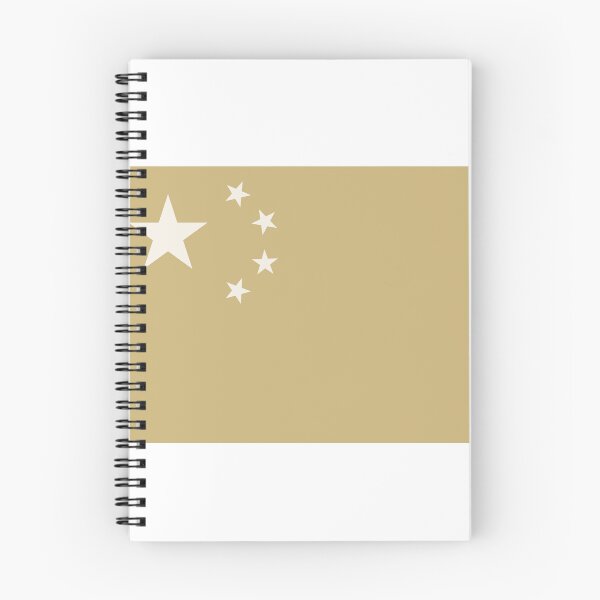 Item preview, Gold Tone China Flag Design designed and sold by T-domain.
