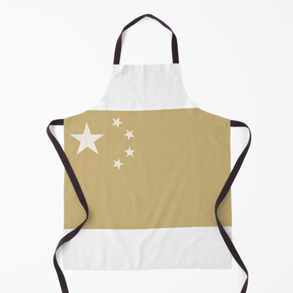 Item preview, Gold Tone China Flag Design designed and sold by T-domain.
