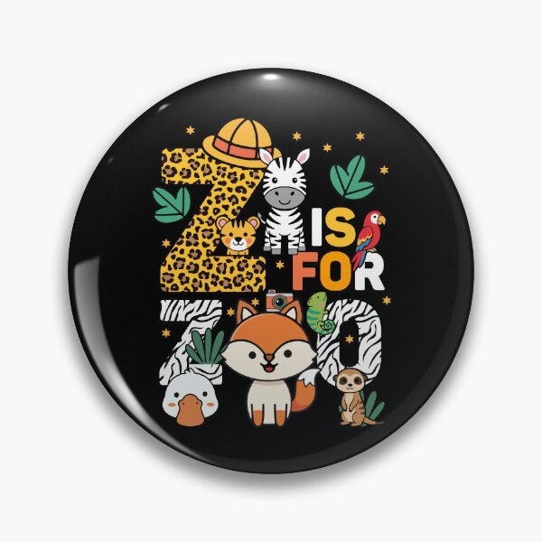 Item preview, Z Is For Zoo Party Jungle Zoo Birthday Party designed and sold by ShirTomDesigns.
