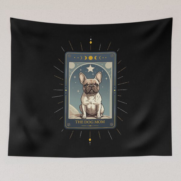 Item preview, Funny French Bulldog Tarot Card Dog Mothers Day Mom designed and sold by rafaeltto.