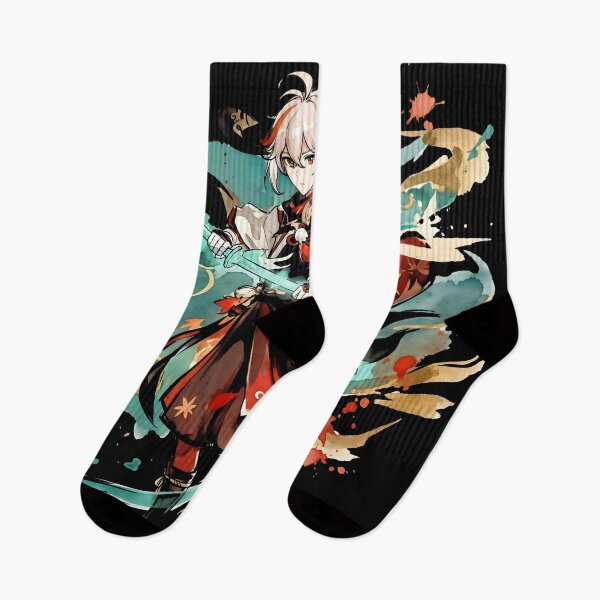 Item preview, Kazuha Genshin Impact Ink Gaming Graphic Tee designed and sold by Senpaiwaves.