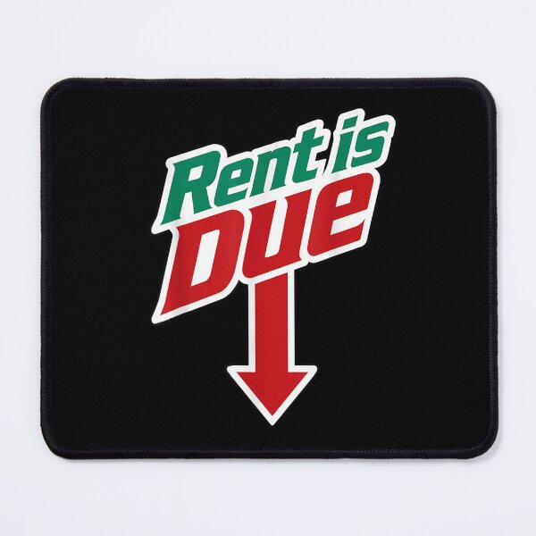 Item preview, Rent Is Due Funny Landlord Tenant Payment Reminder designed and sold by PhocoNibict.