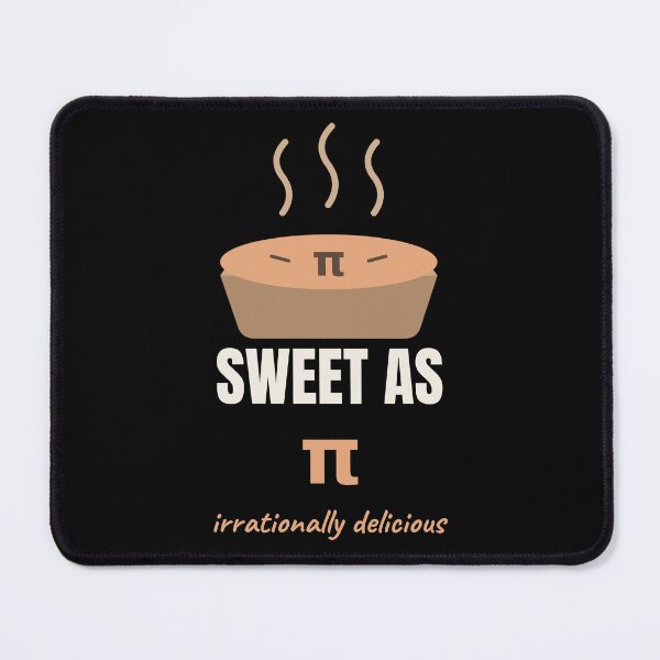 Item preview, Sweet As Pi Funny Math Pie Pun designed and sold by The Cozy Design Studio.
