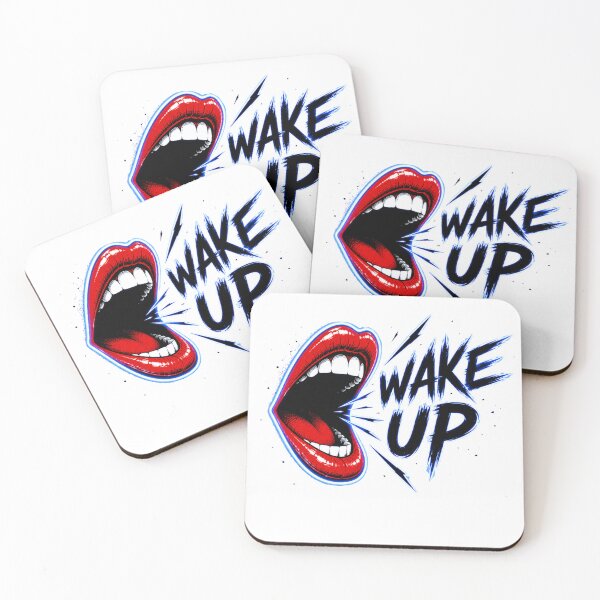 Artikelvorschau, Wake Up Shouting Lips Design entworfen und verkauft von WakeUpByLP.