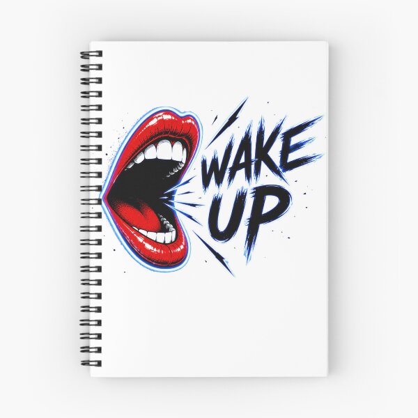 Item preview, Wake Up Shouting Lips Design designed and sold by WakeUpByLuki.