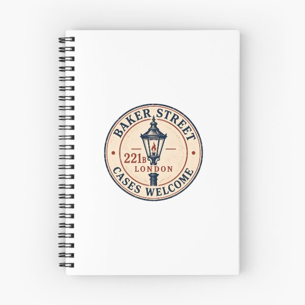Item preview, 221B Baker Street: Cases Welcome Vintage Badge designed and sold by Fenay Designs.