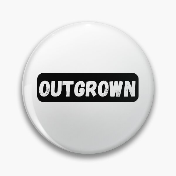 Item preview, Outgrown Emotional Growth Typography Design designed and sold by variant designer.