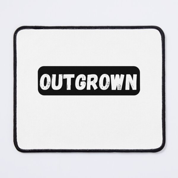 Item preview, Outgrown Emotional Growth Typography Design designed and sold by variant designer.
