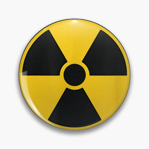 Item preview, Classic Radioactive Nuclear Hazard Warning Symbol Bold Industrial Safety designed and sold by PhocoNibict.
