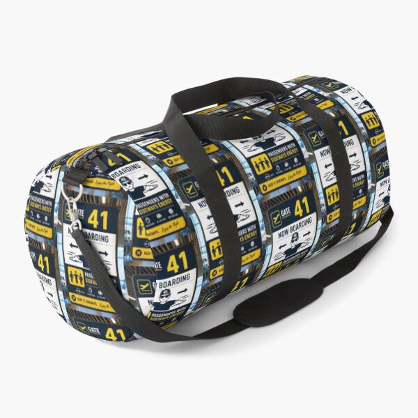 Item preview, 41 (forty-ooooone) SIDEWAYS SOCIETY COLLECTION - AIRPORT Gate 41 Now boarding Passengers with Sideways Energy v1 designed and sold by WheelieGdArt.