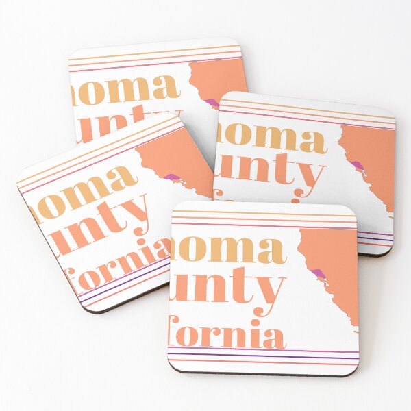 Item preview, Sonoma County California Highlighted on State Map designed and sold by TheIconSmith.